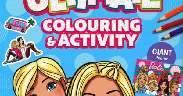 Barbie Ultimate Colouring Activity